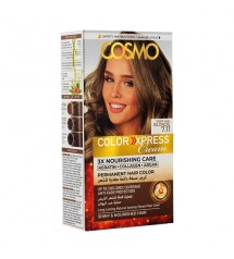 Cosmo Permanent Hair Color Natural 7.11 Deep Ash Blonde